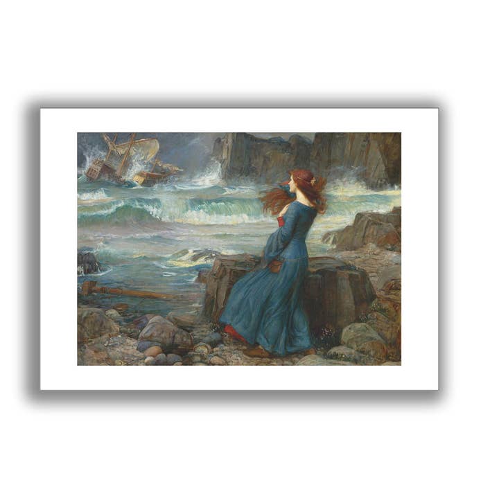 Go To Design - Wholesale Art Print - Fine art print Miranda the Tempest unframed wall art0