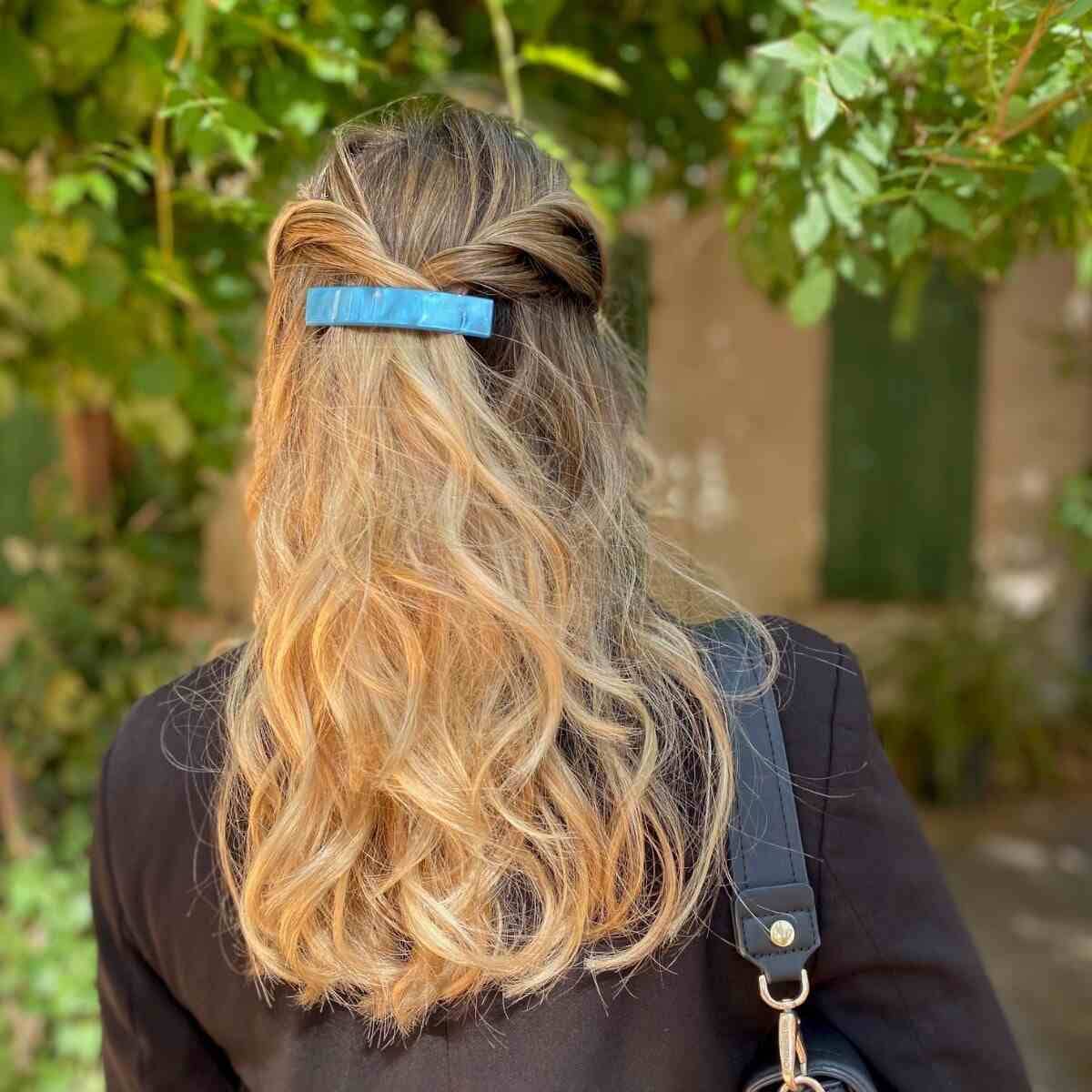 Pique et Pince – Travessão para cabelo - Mulher por atacado – Ganchinho de cabelo Carla Nacarado - Feito à mão em França9
