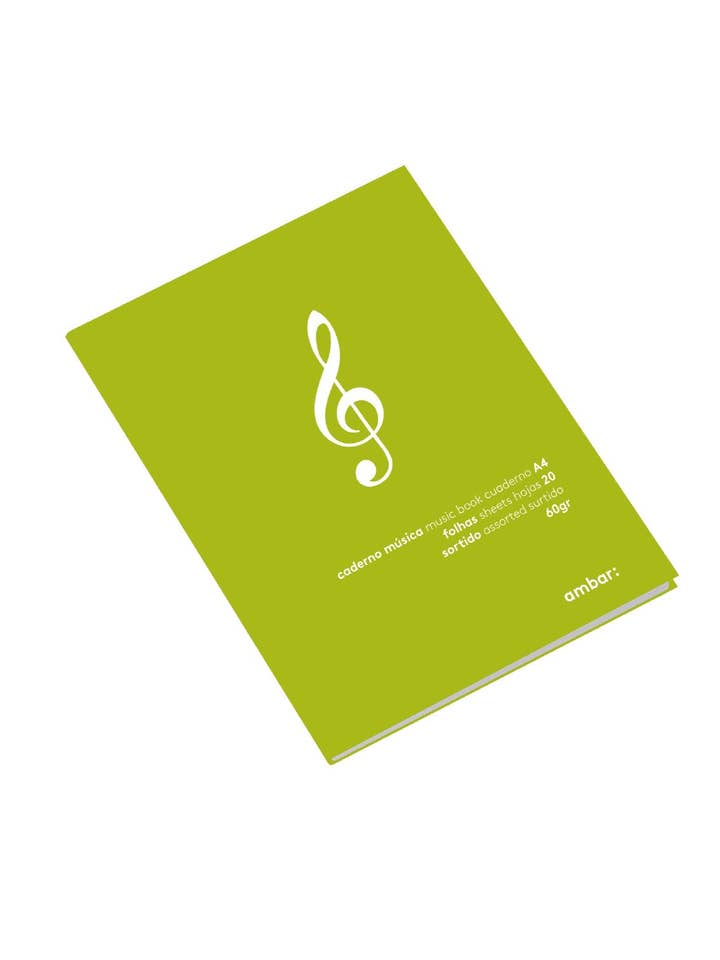 Ambar School A4 Assorted Music Notebook for wholesale by ambar: