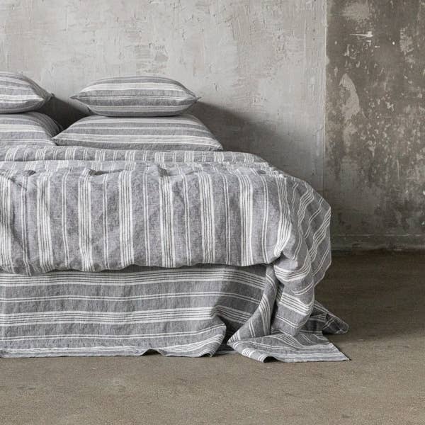 LinenMe - Wholesale Duvet Cover - Linen Duvet Graphite Jazz0