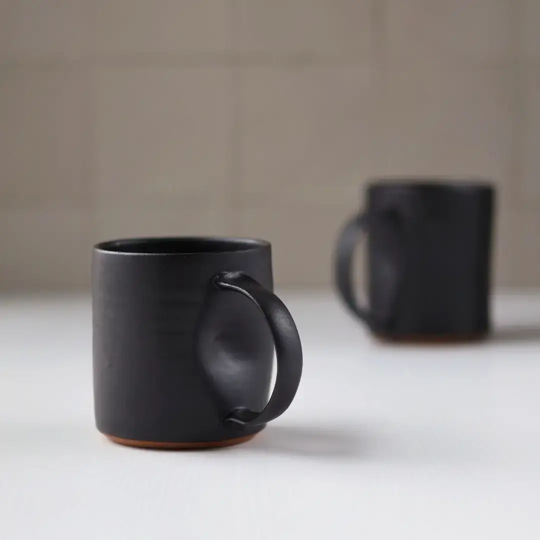 Gravesco Pottery - Wholesale Coffee Mug - Smooth Handmade Pottery Mug | Minimalist Coffee Cup 0