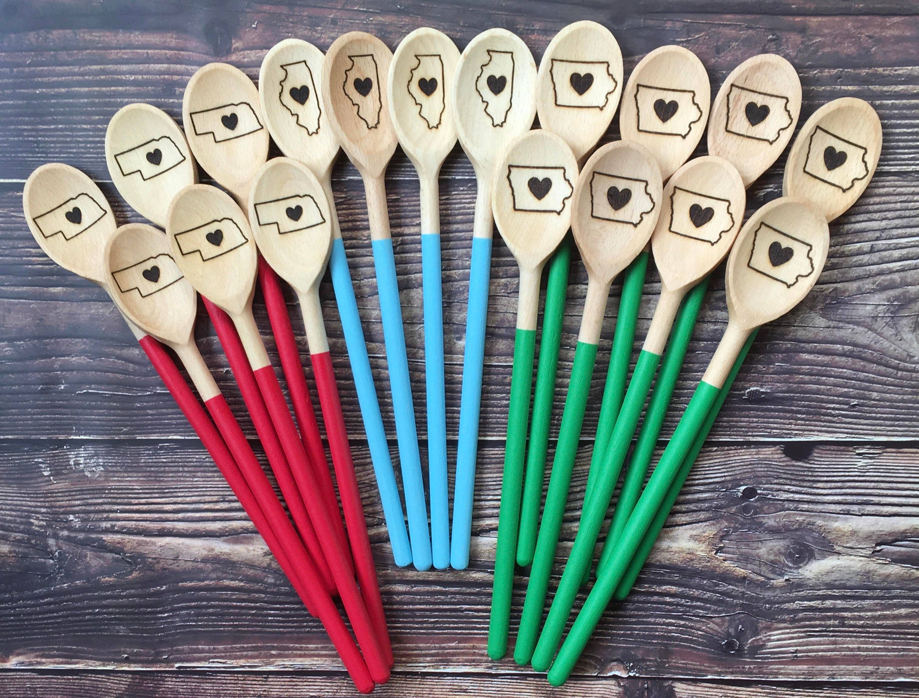 Embellish by Sandra - Wholesale Kitchen Spoon - State Wooden Spoons22
