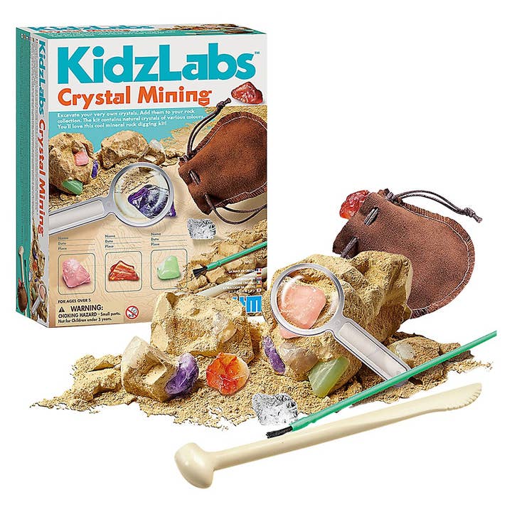 The Toy Network - Wholesale Toy Set - Kids - KidzLabs /Crystal Mining