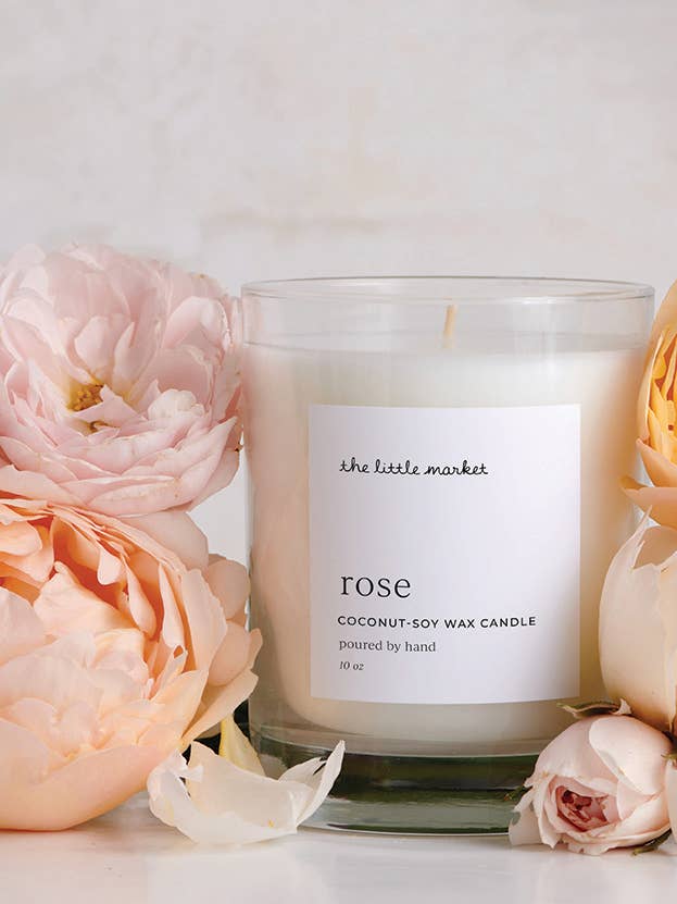 Candle - Rose for wholesale by The Little Market
