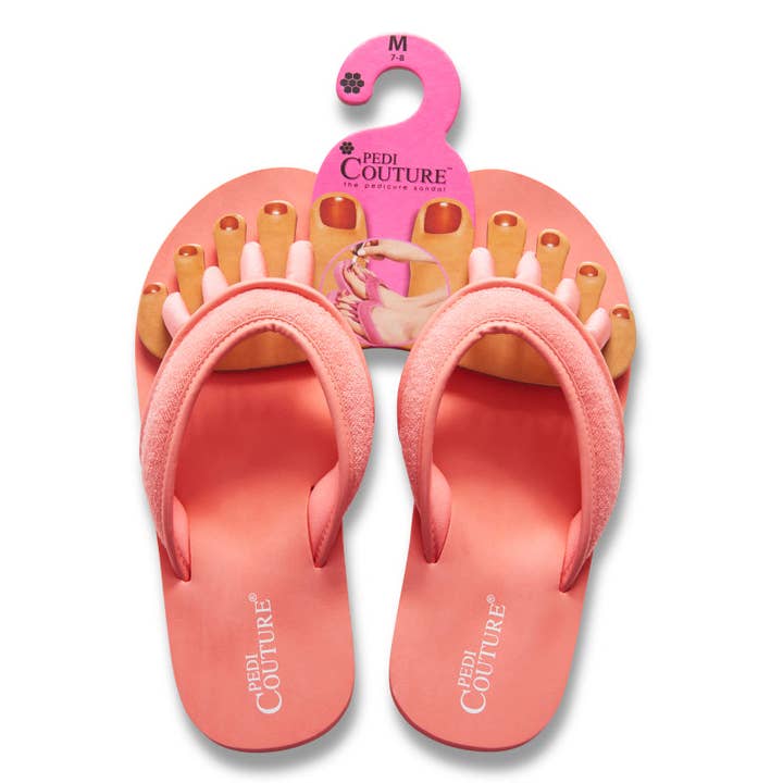 Pedi Couture - Wholesale Sandals - Women's - Coral Women's Yoga Sandals