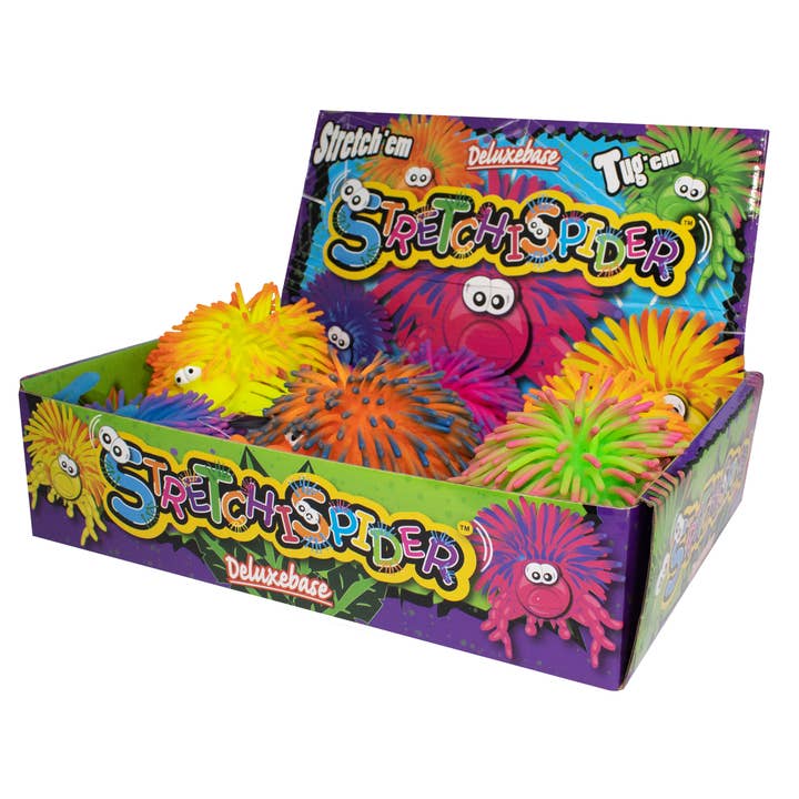 Stretchispider - Stretchy Spider Toy for wholesale by Deluxebase