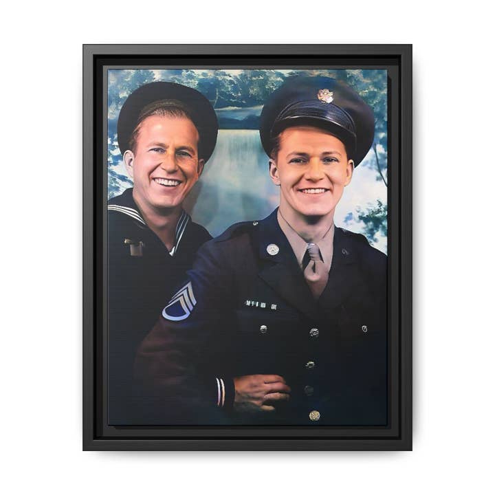 paire 052 | Foto Vintage Enmarcada - Lienzo Mate para venta al por mayor de Walt & Pete