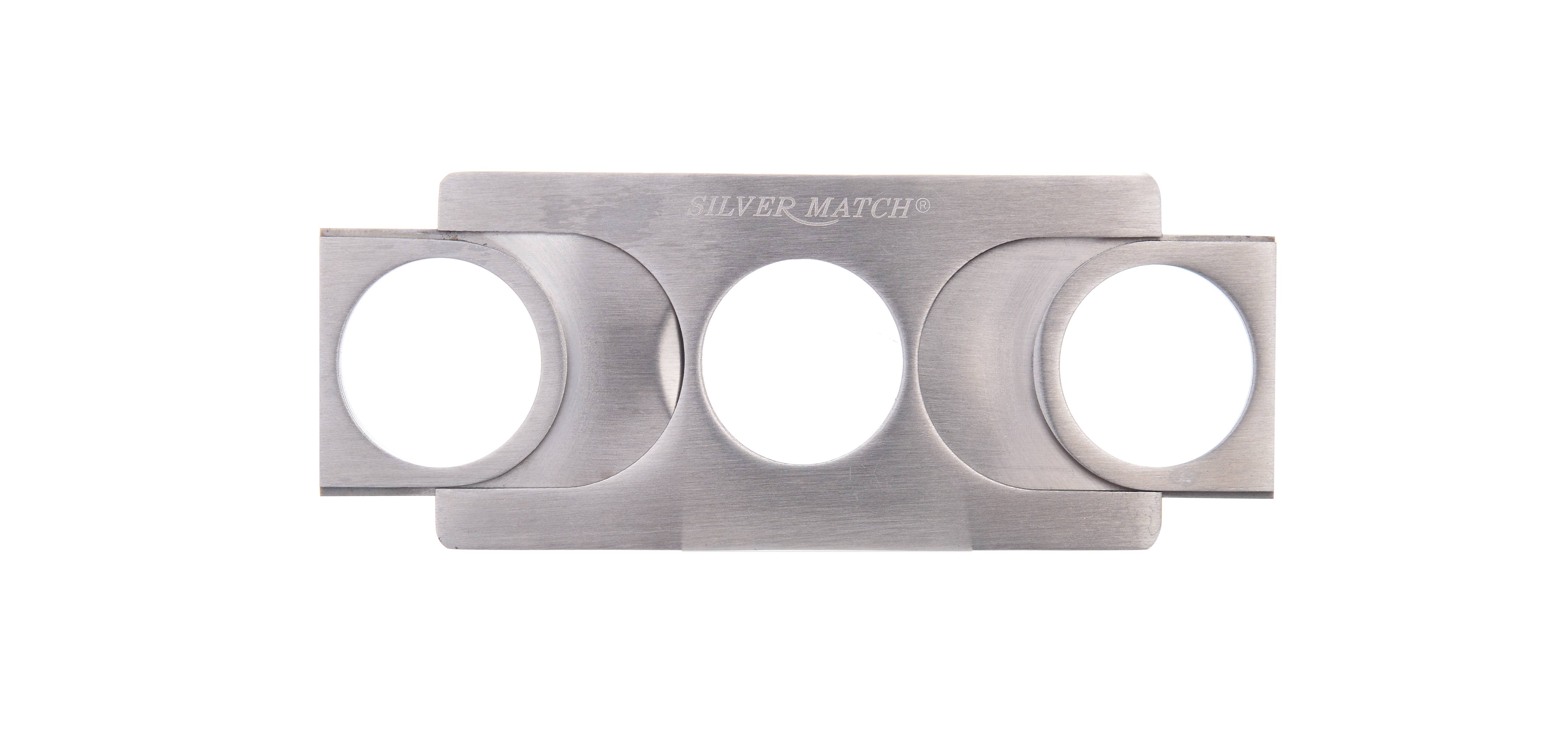 Champ by Polyflame - Wholesale Humidor/Cigar Accessory - Rectangular double guillotine cigar cutter, double stainless steel blade. Any cigar size5