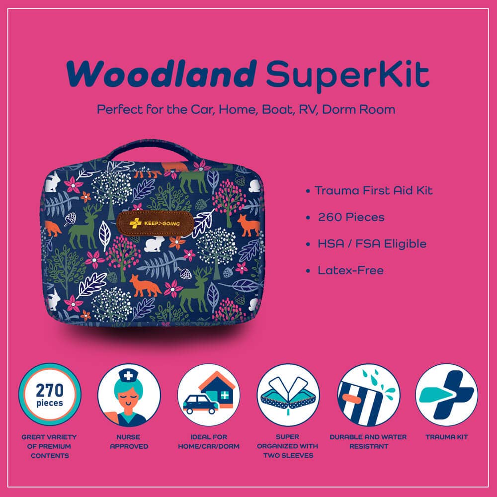 KEEP>GOING First Aid - Wholesale First Aid Kit - First Aid SuperKit (270 pcs)1