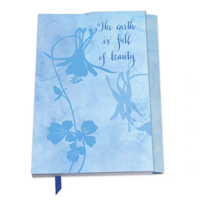 Erasable Pen Journal The Earth is Full of Beauty for wholesale by Shades of Color, LLC