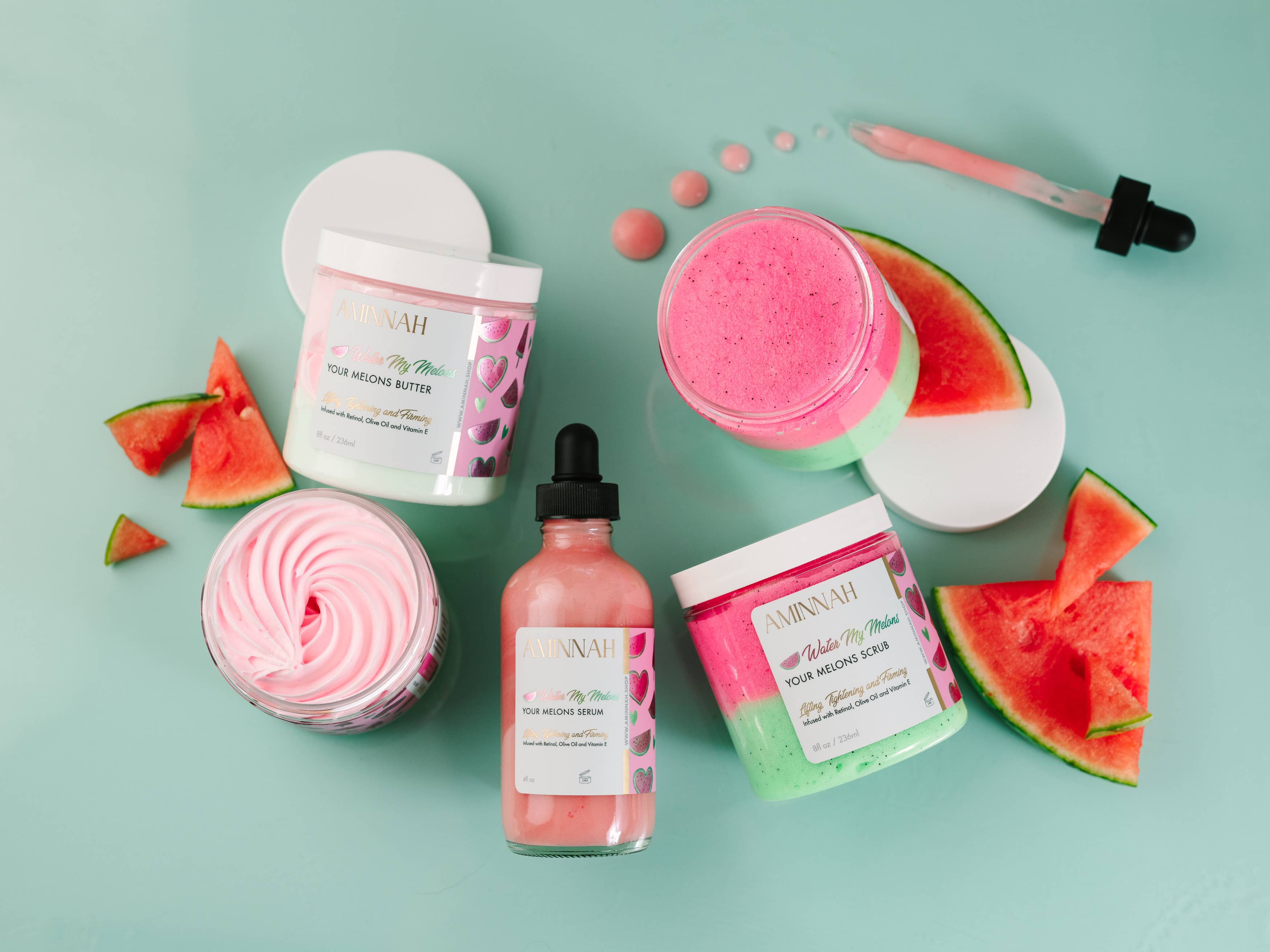 AMINNAH - Wholesale Body Scrub/Exfoliant - 'Water My Melons' Boob Scrub5