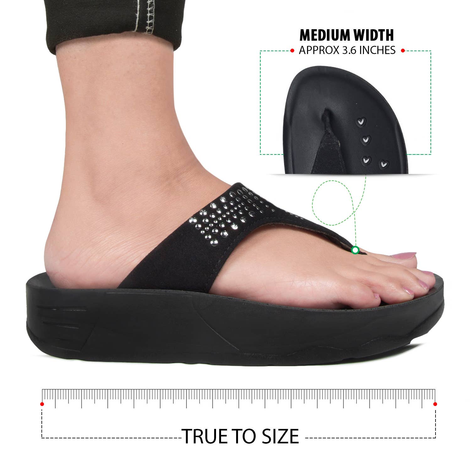 AEROSOFTFOOTWEAR - Wholesale Sandaal - Dames - Aerosoft - Dazzler platform sandalen voor dames7