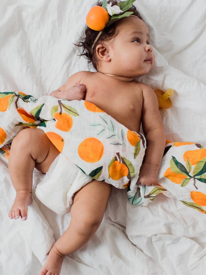 Clementine Kids - Wholesale Swaddle - Baby - Clementine Swaddle