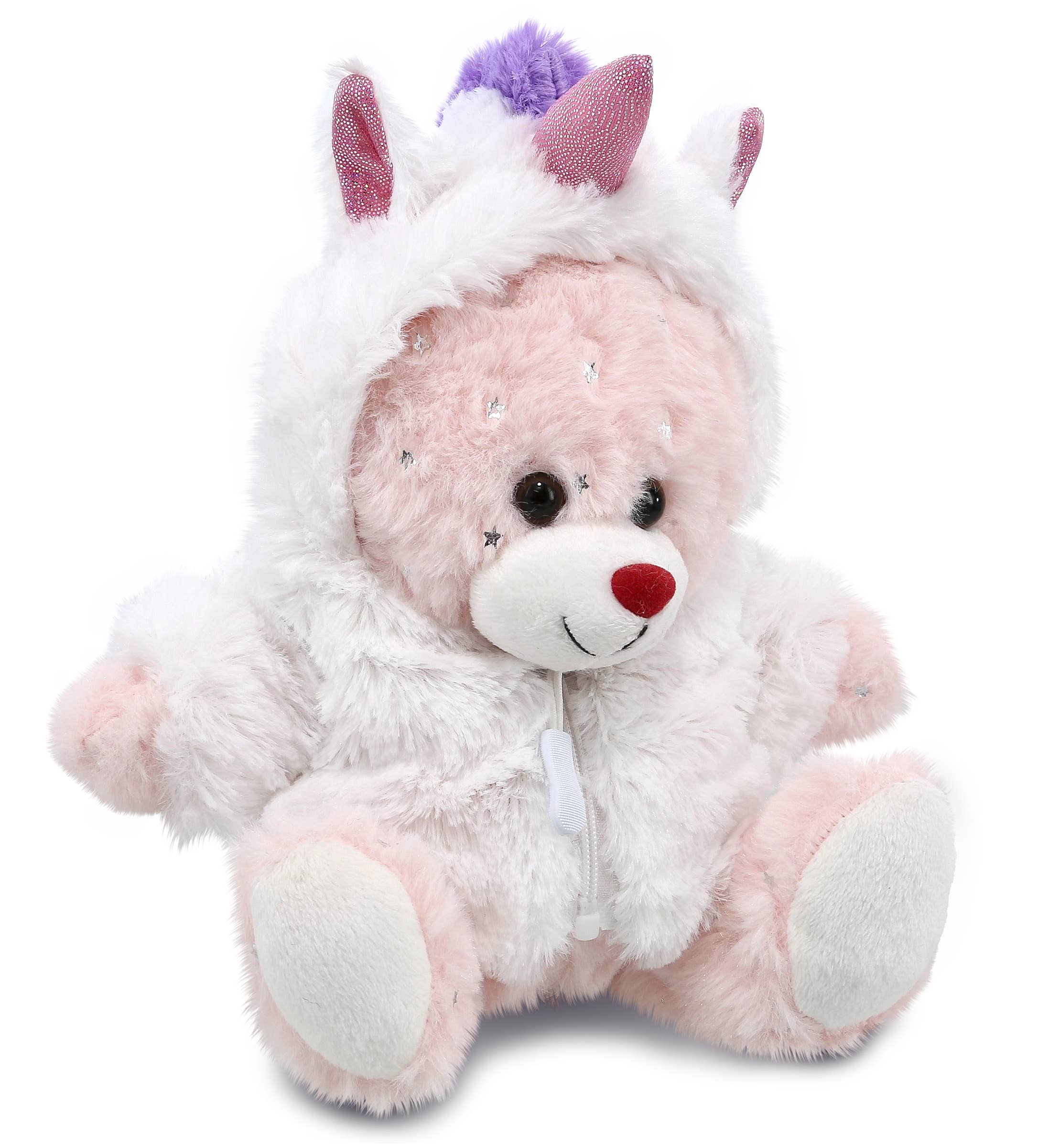 Cota Global - Wholesale Stuffed/Plush Toy - Kids & Baby - Plush Unicorn - Sparkling Plush - Rose Gold Bunny0