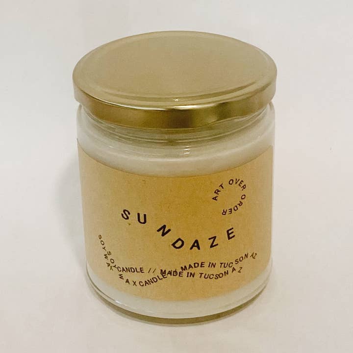 Sundaze Candle - Single Wick for wholesale by Art Over Order