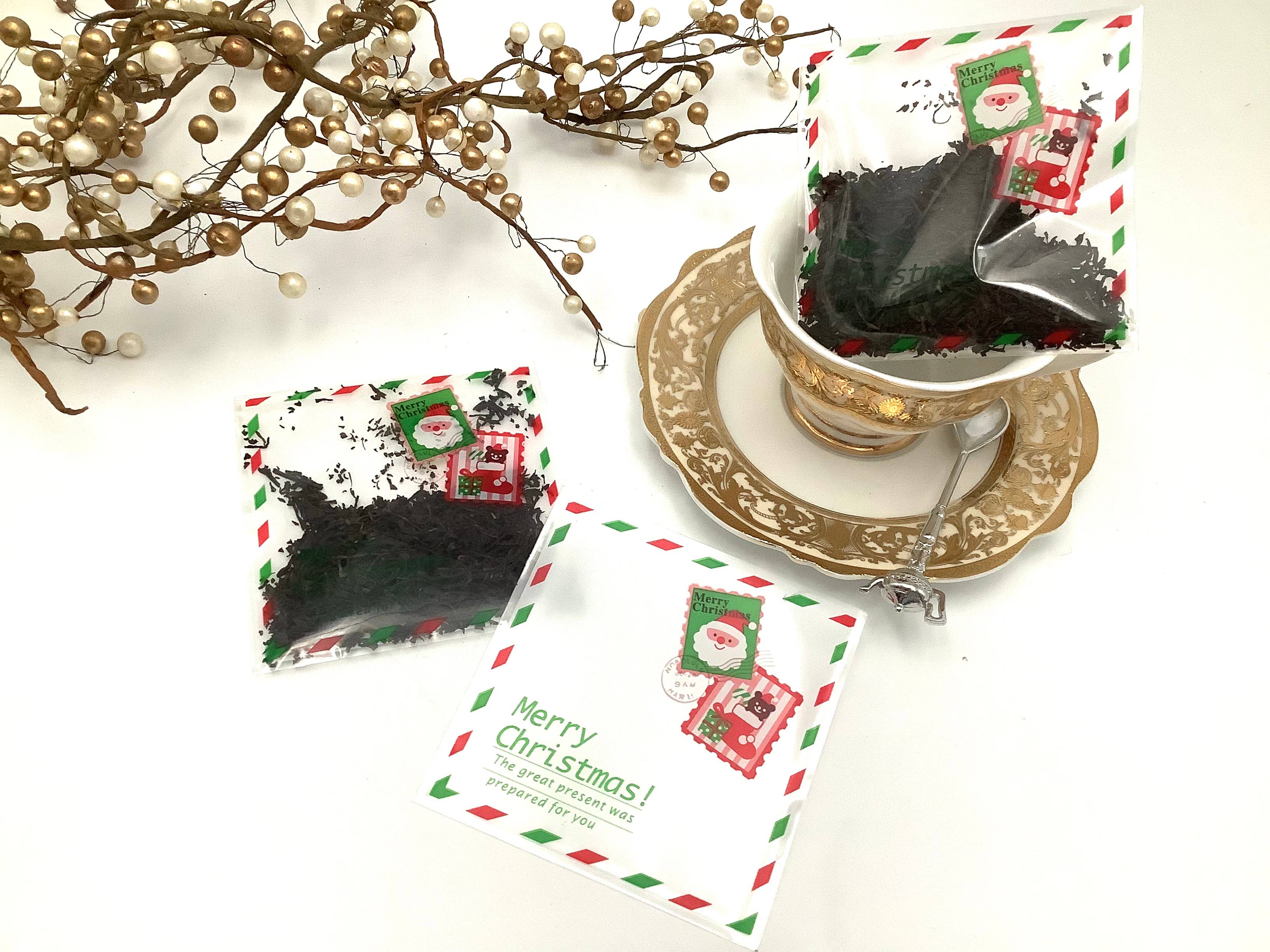 All Little Cute Things – Engroshandel Løs te – Te julebrev fra julemanden løse tepakker2