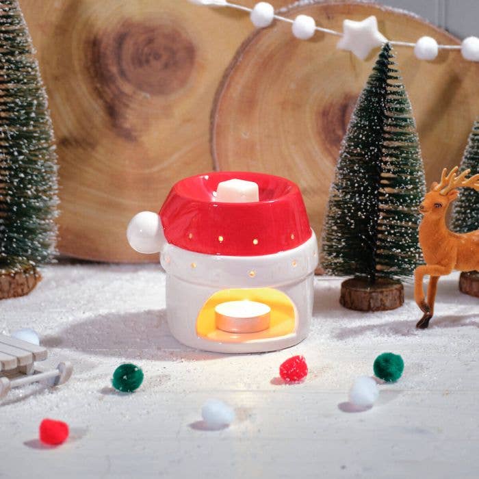 Langs - Wholesale Wax Warmer - Children's Winter Wonderland Santa Head Ceramic Burner2