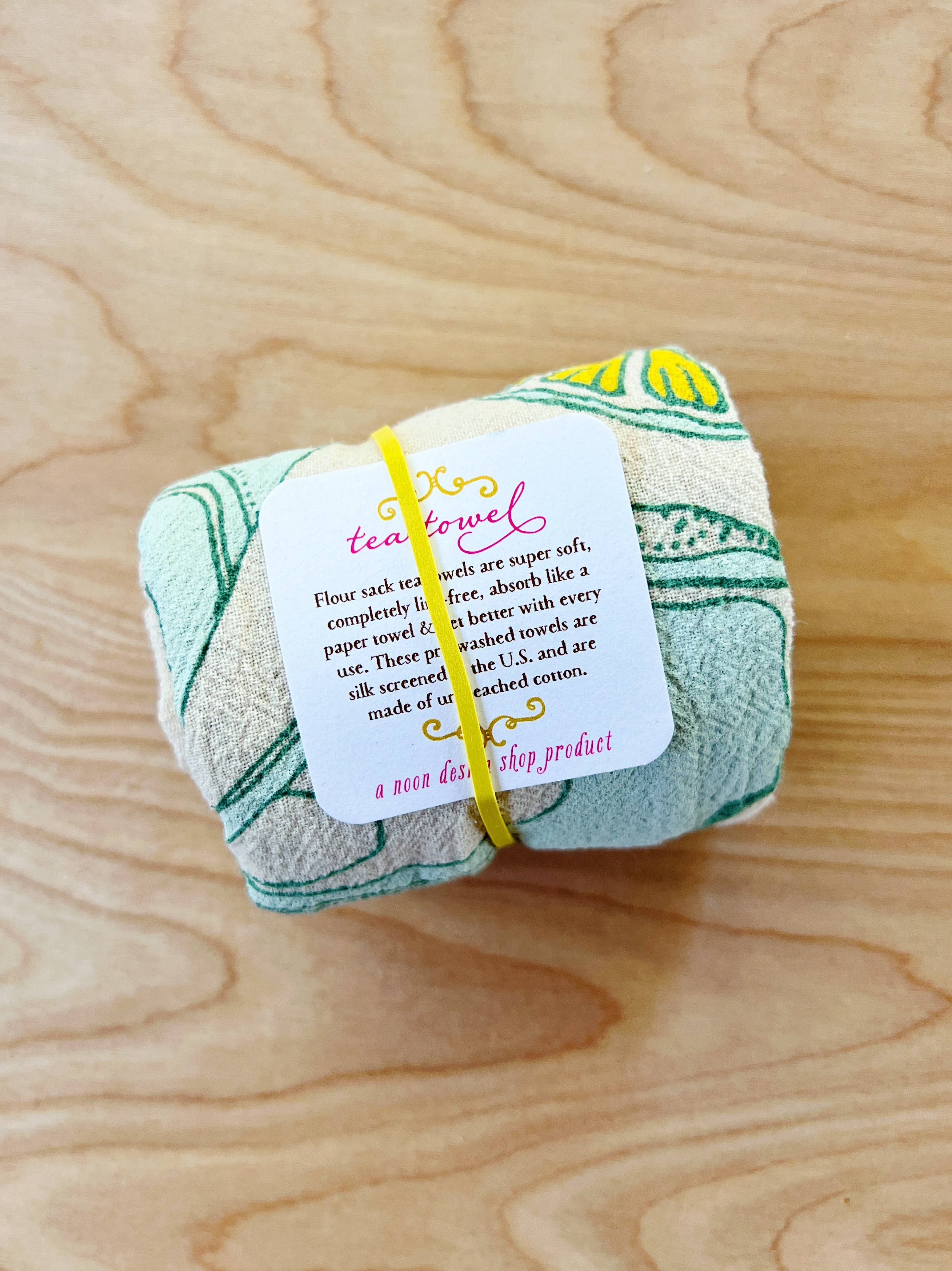 noon designs - Wholesale Tea Towel - Oysters Tea Towel2