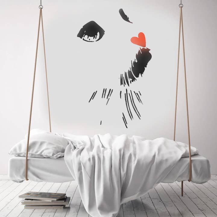 Sjabloon Murale Amante dei Gatti per la vendita all'ingrosso da parte di Wunderwall