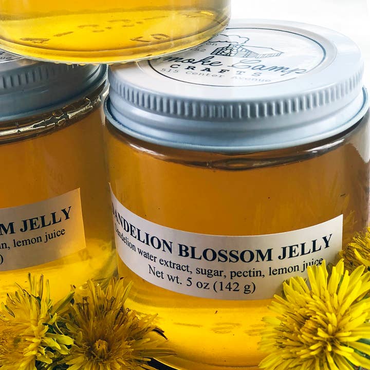 Smoke Camp Crafts - Wholesale Jam/Jelly - Dandelion Blossom Jelly, 5 oz - Craft, Gourmet, Unusual Jams2