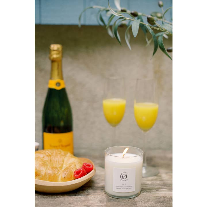Charleston Candle Co. - Wholesale Jar/Filled Candle - No. 15 Sunday Brunch Mimosa Soy Candle