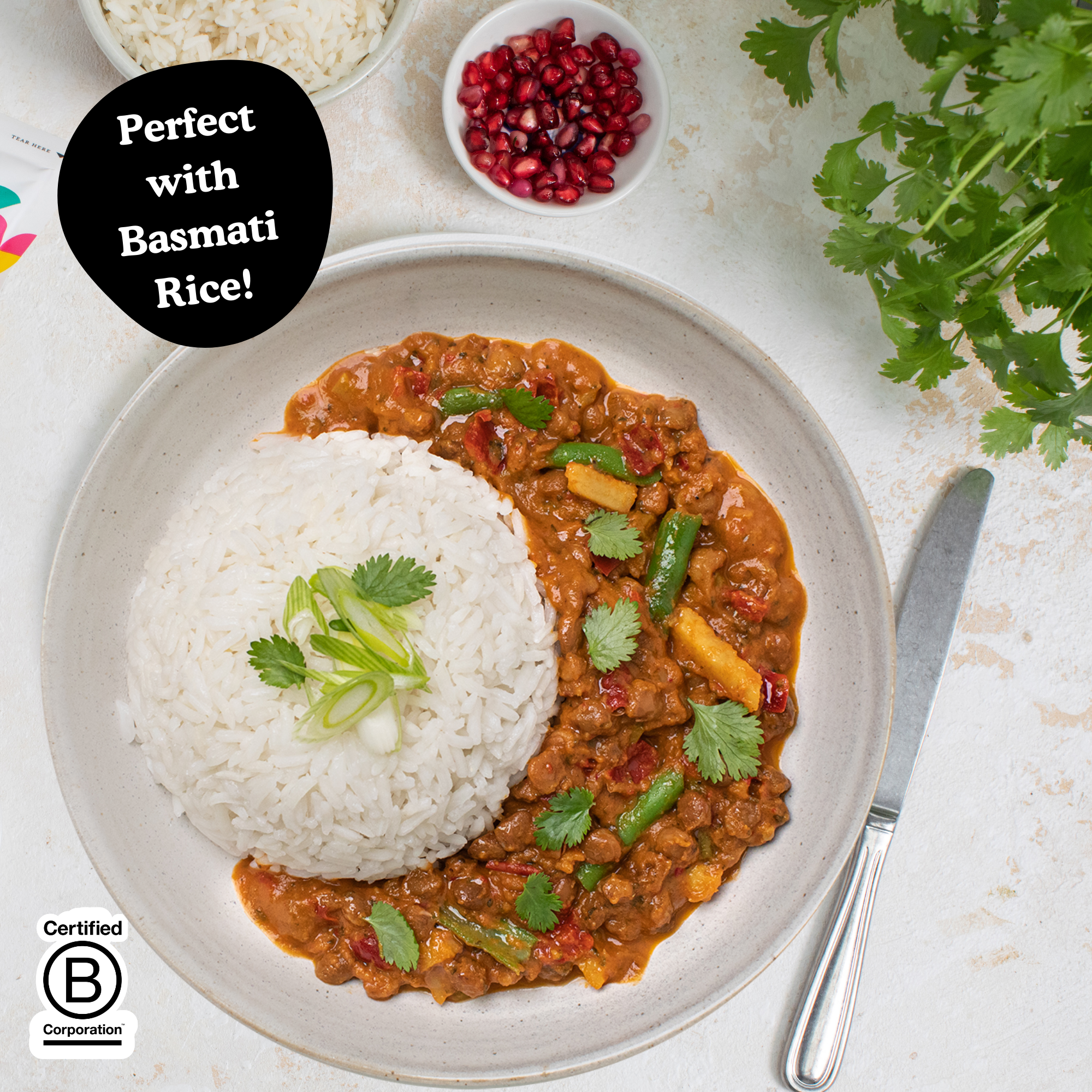 fiid - Vente Plats préparés à longue durée de conservation - Bol de curry à la patate douce et aux lentilles - 275 g - Repas végétalien5