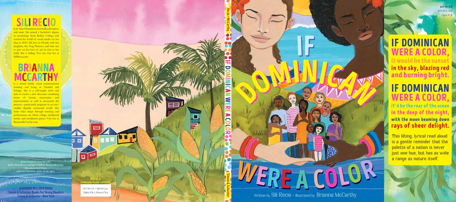 Simon & Schuster - Wholesale Preschool Book (3-5) - If Dominican Were a Color by Sili Recio1