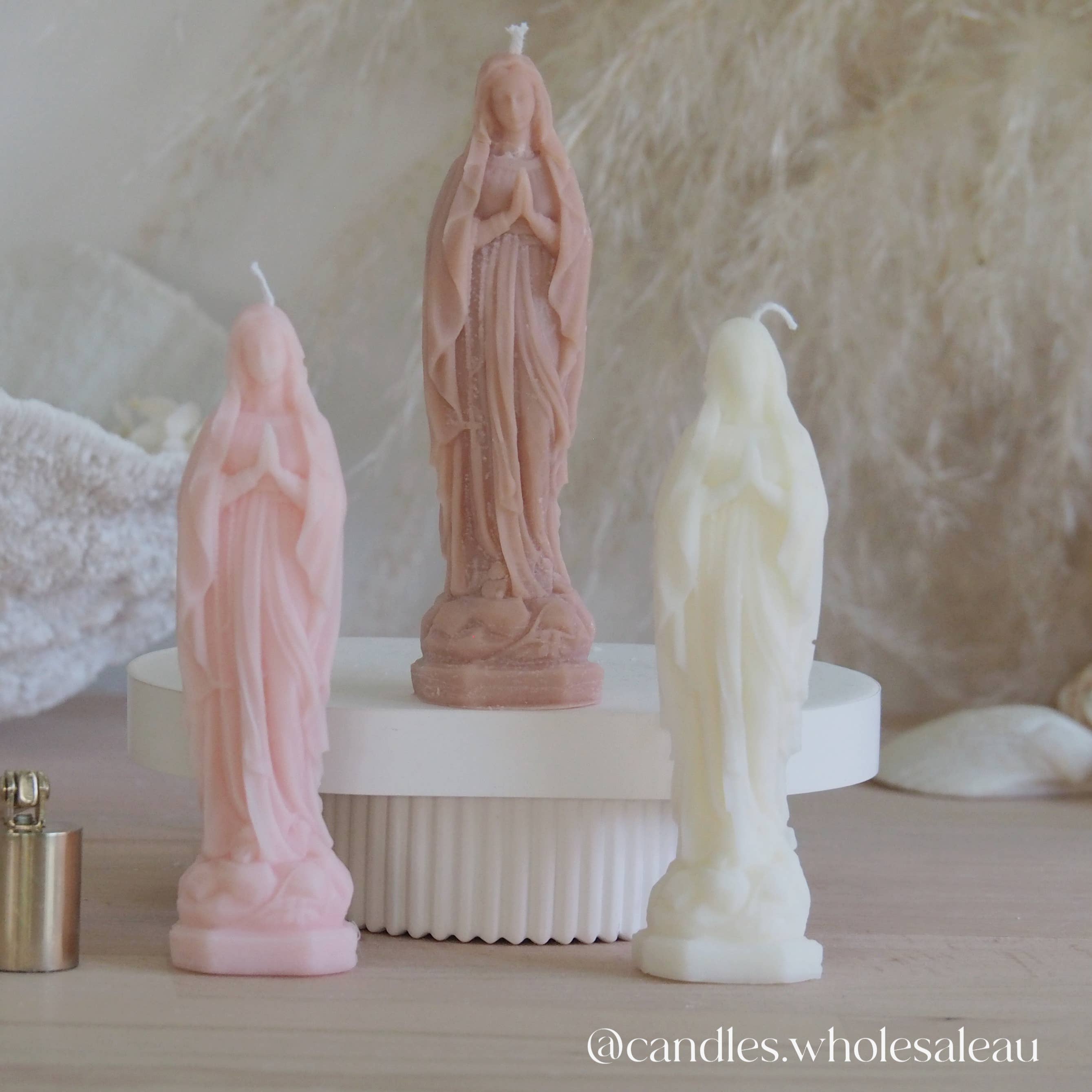 Candles Wholesale Au - Wholesale Novelty Candle - Mother Mary candle, religious, prayer, soy, gift, Christmas3
