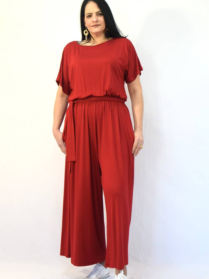 Torster & Ribeiro, Lda - CurvyShion - Wholesale Jumpsuit - Women's - Plus Size Jumpsuit GELYA - Sizes L to 6XL, 13 Summer Colors6