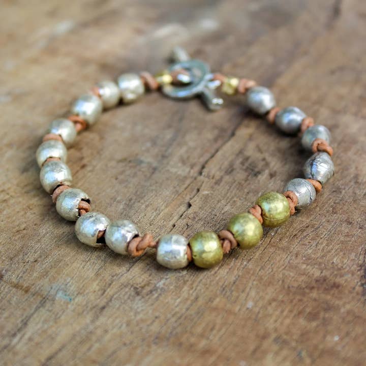 Wyld Earth - Vendita all'ingrosso Bracciale con perline - Bracciale Silver Knot2