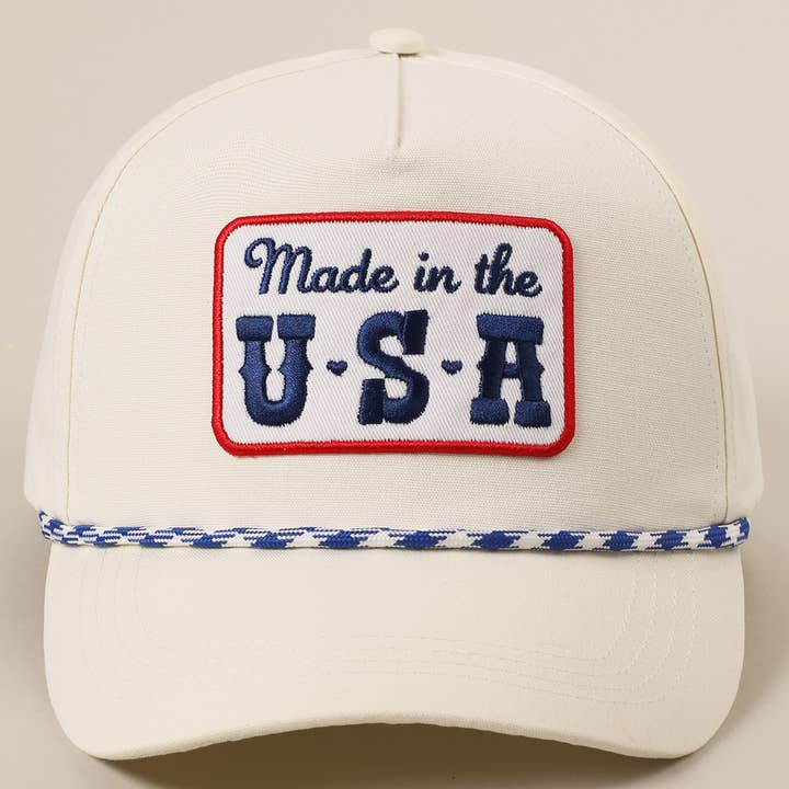 Fashion City - Wholesale Trucker Hat - Unisex - Made in the USA Embroidery Patch Trucker Hat