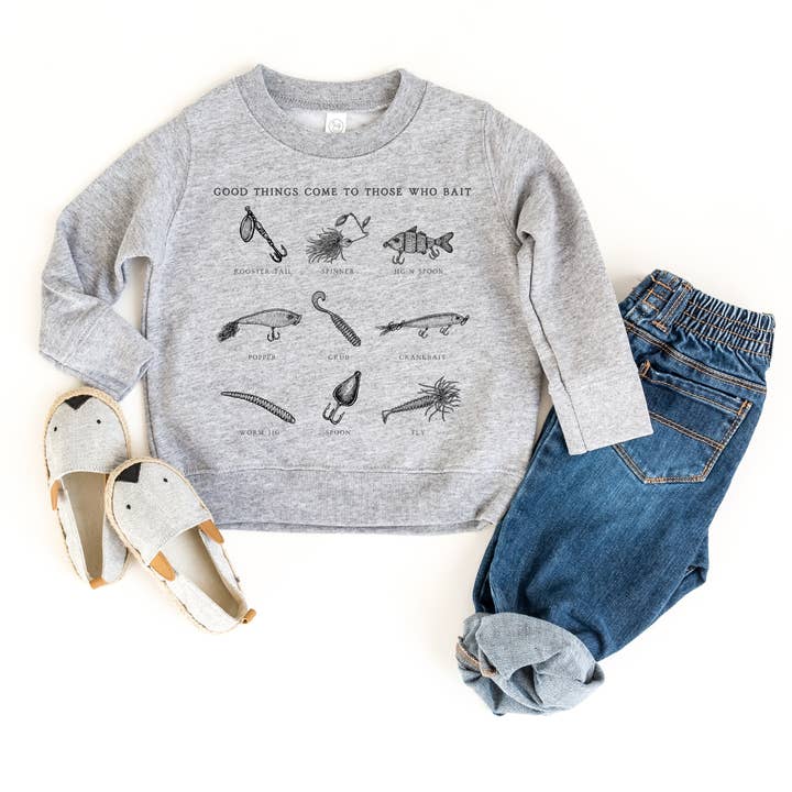 ZZ Threadz - Wholesale Sweatshirt - Kids - Kids Fishing Variation Sweatshirt
