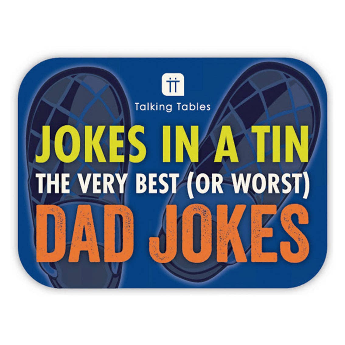 Talking Tables USA - Wholesale Card Game - Dad Jokes in a Tin | 100 Cards |100 Jokes |Stocking Stuffer|3