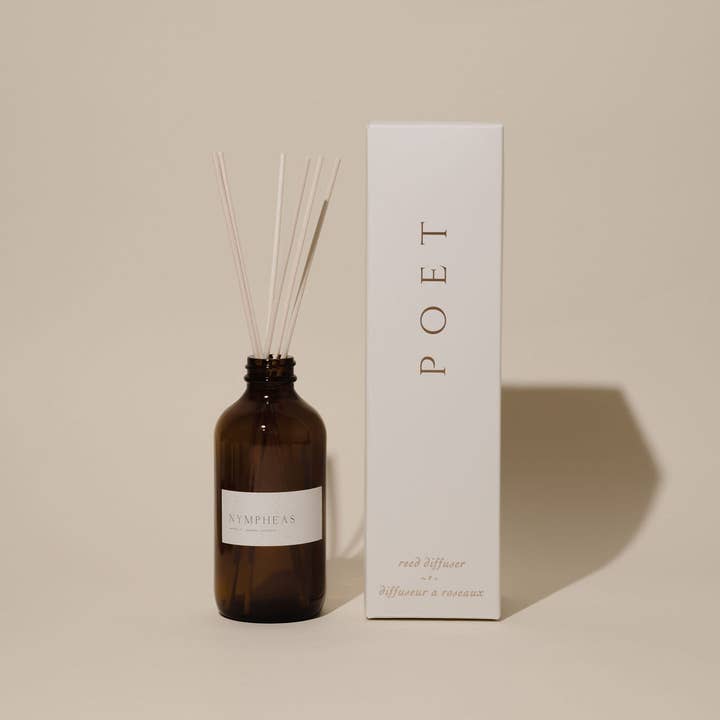 Poet Farm Co. - Wholesale Reed diffuser - Masterpiece Reed Diffuser - Nymphéas0