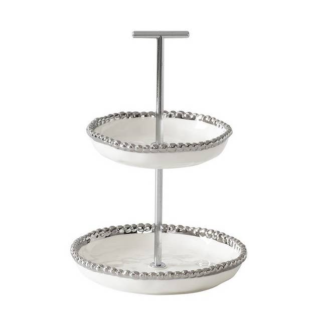 Mini 2 Tier Stand - 15,2x15,2x22,9cm - SALERNO pour la vente par Pampa Bay