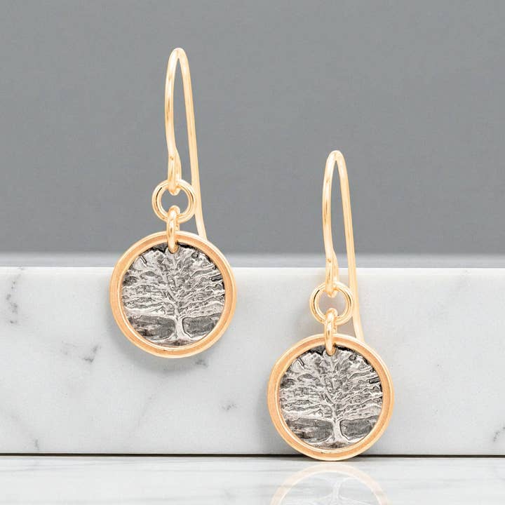 J + I Jewelry - Wholesale Dangle Earrings - Oak Tree Earring0