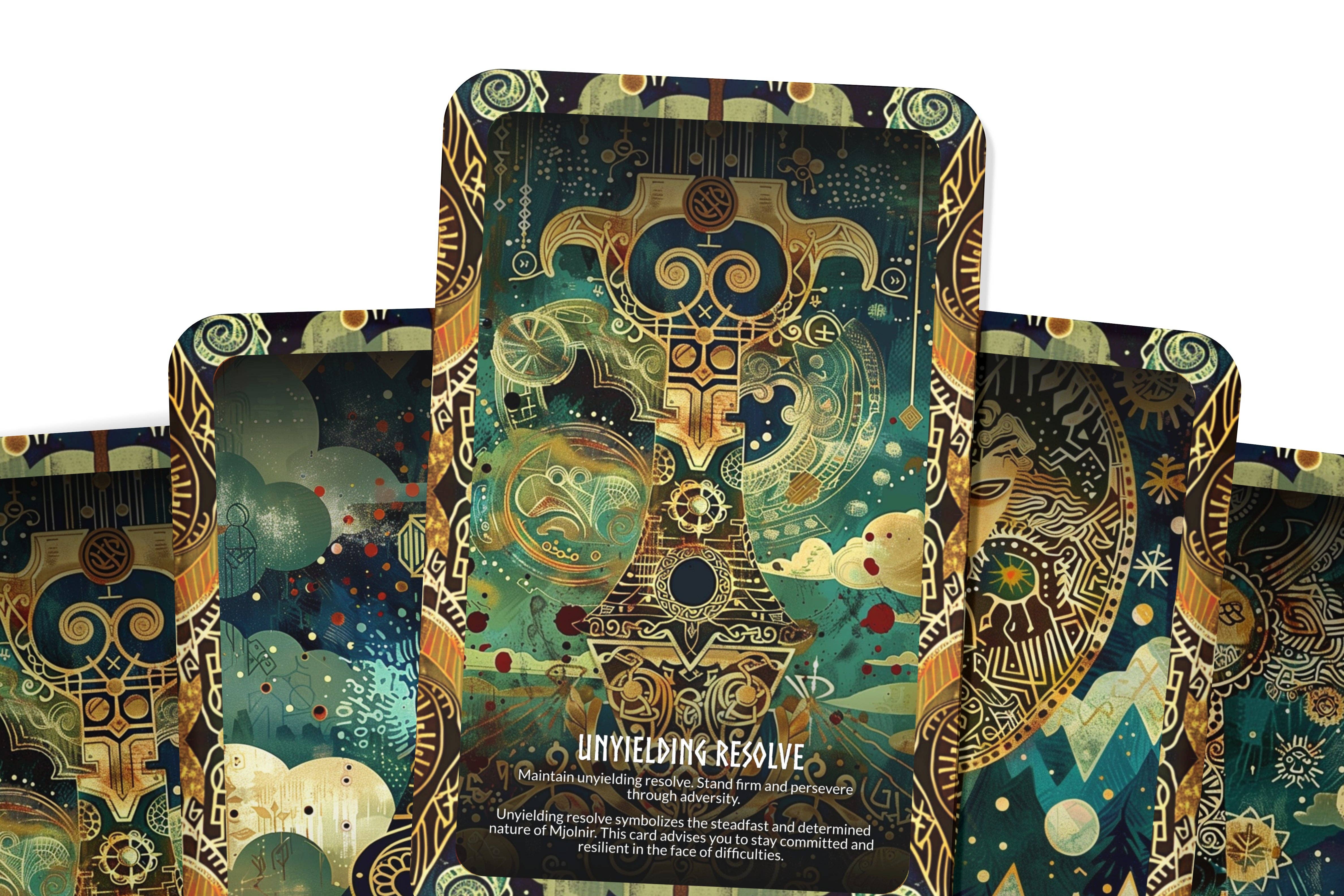 IBIZA TAROT - Venta al por mayor Cartas del tarot - Baraja Oráculo Mjolnir - Poder y Protección del Martillo de Thor2