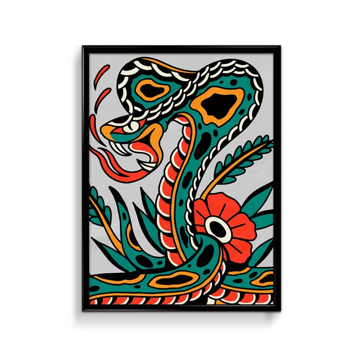 'Strike First' Print for wholesale by Steen Jones