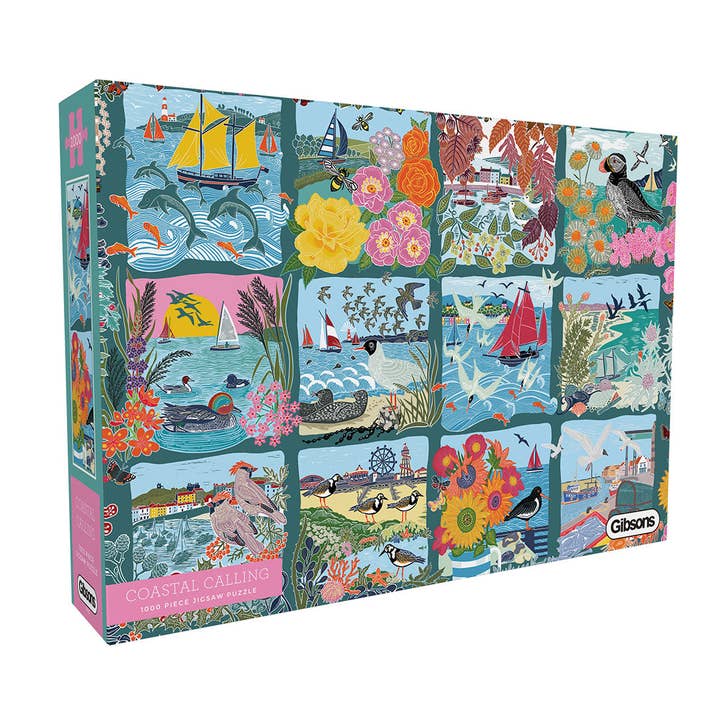Coastal Calling 1000 Piece Jigsaw Puzzle for wholesale by Gibsons Games Ltd