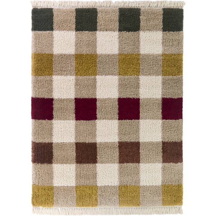Bonnie Modern Plaid Area Rug for wholesale by Balta Rugs