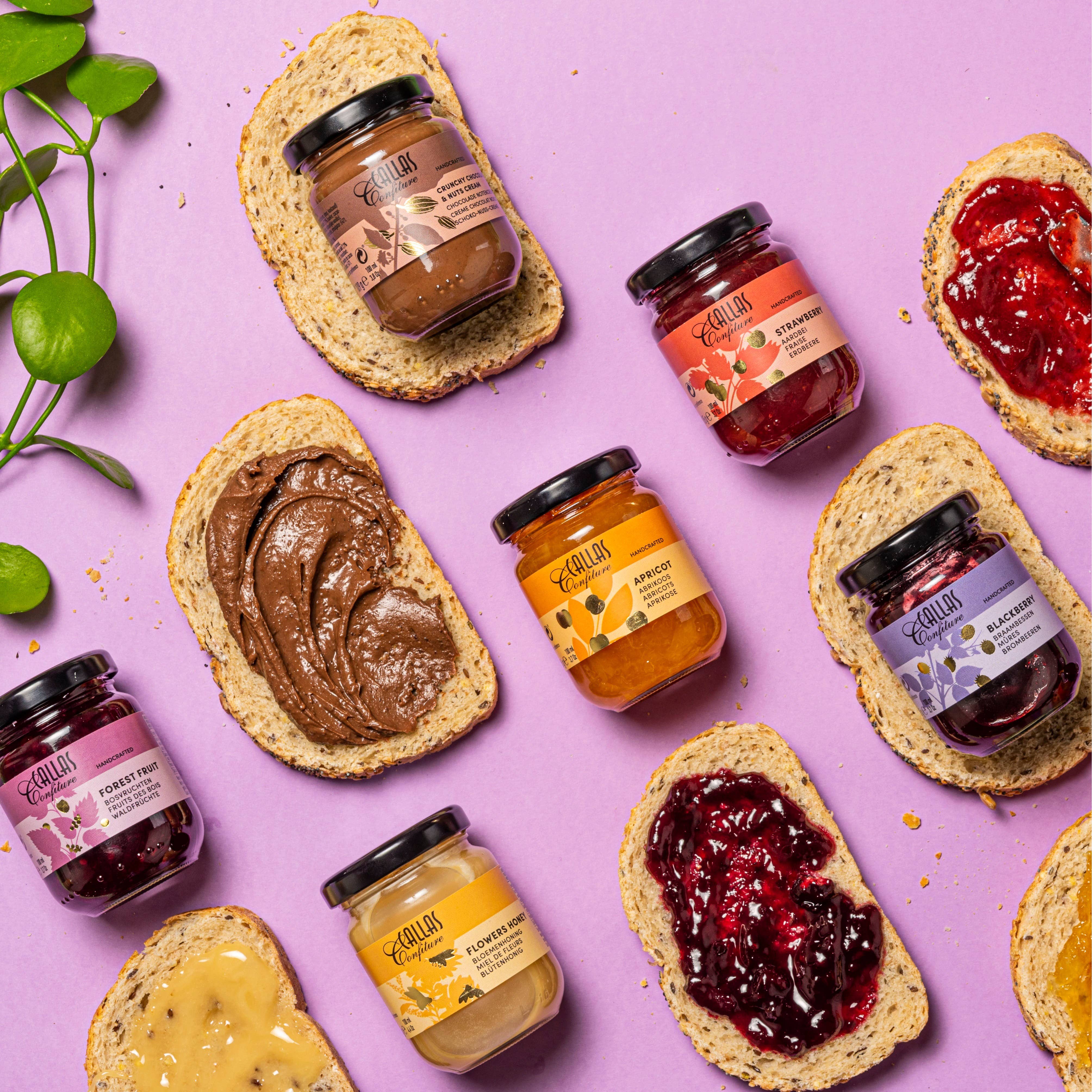 Callas Confiture – Engroshandel Marmelade – Jordbær Ekstra Syltetøj1