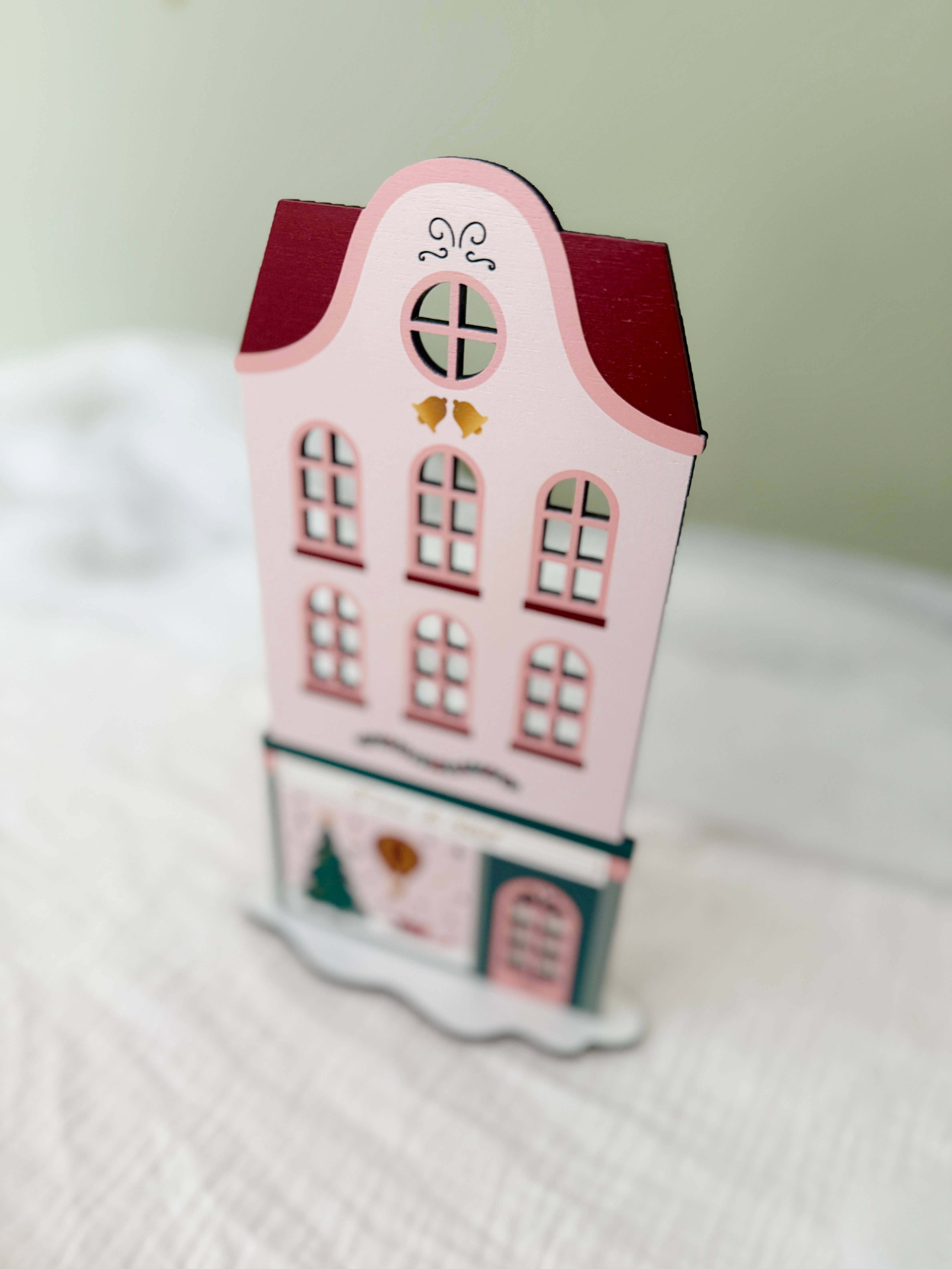 Print Your Love - Wholesale Christmas Decoration - Christmas House and its Shop - Painted Wood - Mini Christmas World4