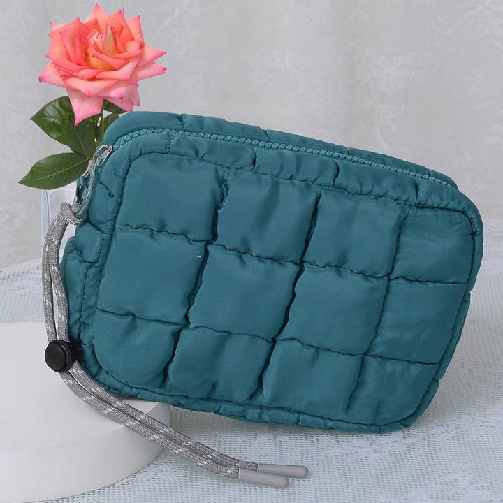 MiMi Wholesale - Wholesale Pouch - Women's - QP008 Nylon Quilted Puffer Clutch/Pouch18