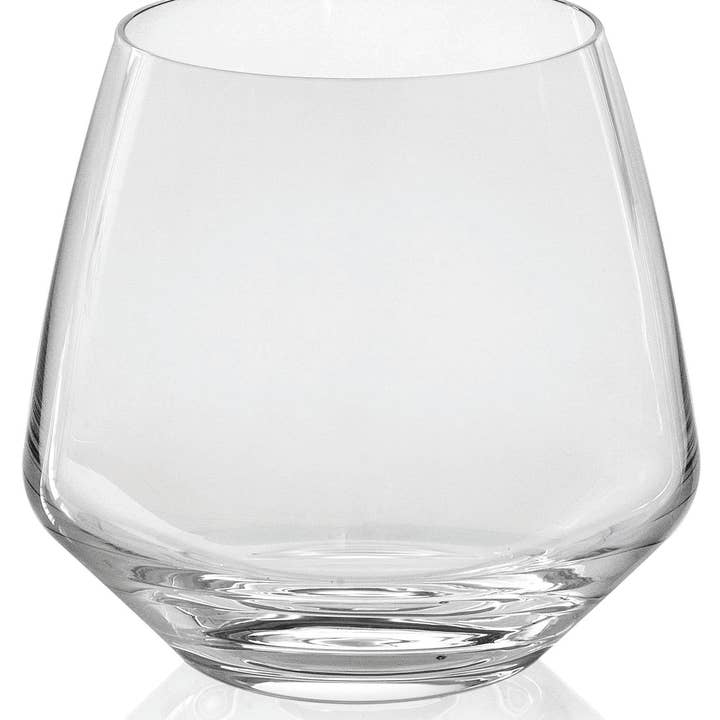 Ensemble de 6 gobelets Vizio en verre transparent pour la vente par IVV 1952
