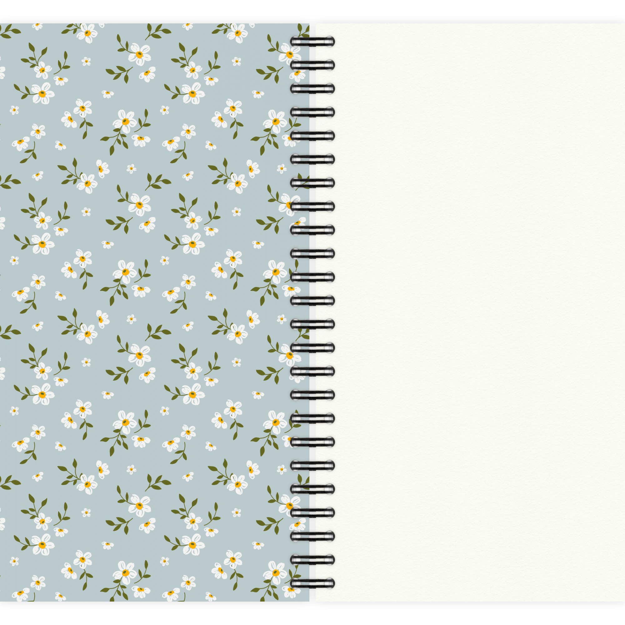 etmamu - Wholesale Notebook - Boho Floral Pattern No.4 A5 Notepad0