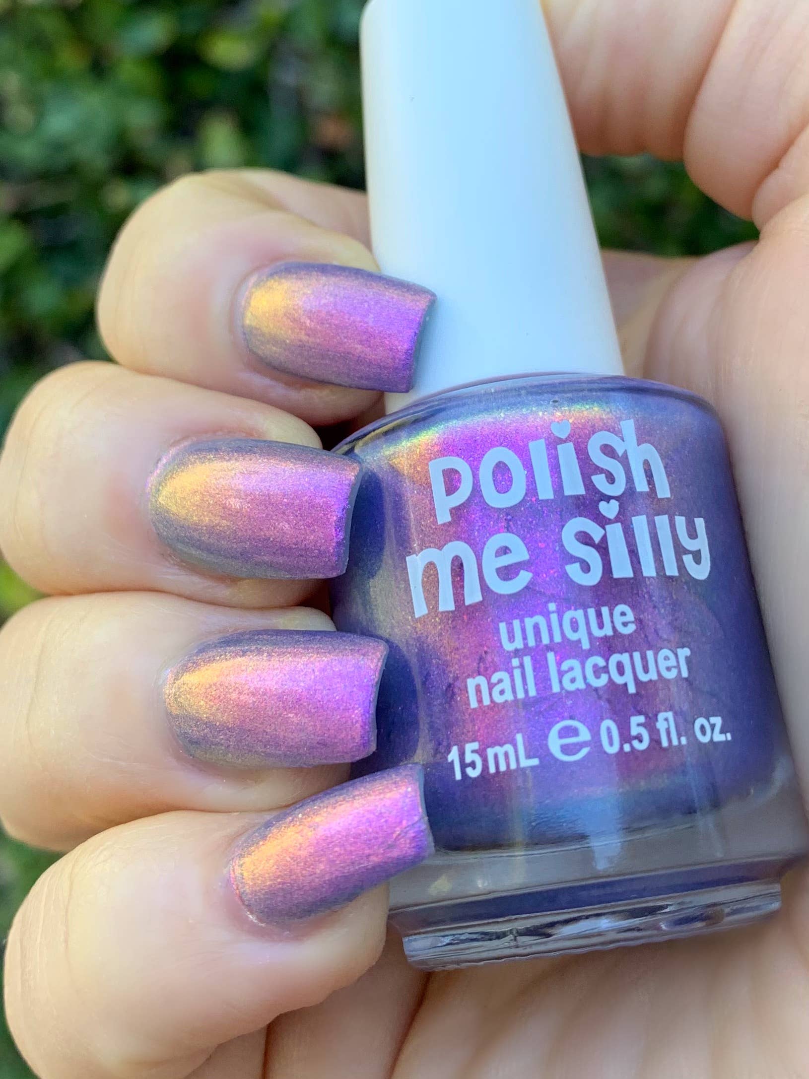 Polish Me Silly - Vente Vernis à ongles - Vernis à ongles Cotton Candy Glow- Glow Pop5