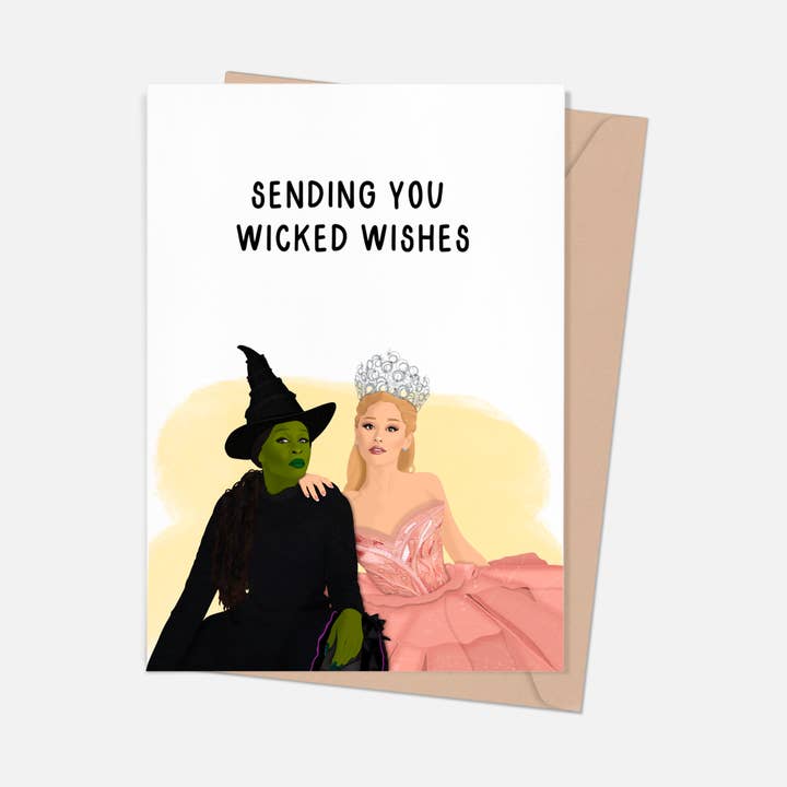 Wckd Wishes Greeting Card for wholesale by Shop Trimmings