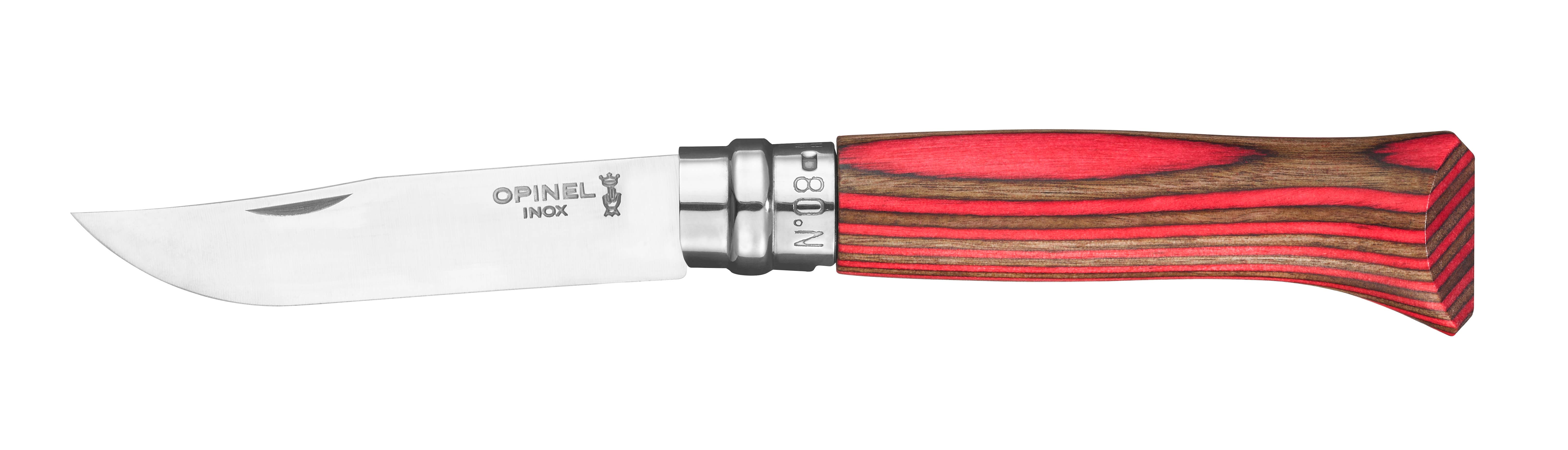 Opinel - Wholesale Kitchen/Utility Knife - No.08 Laminated Repurposed Birch Editions3