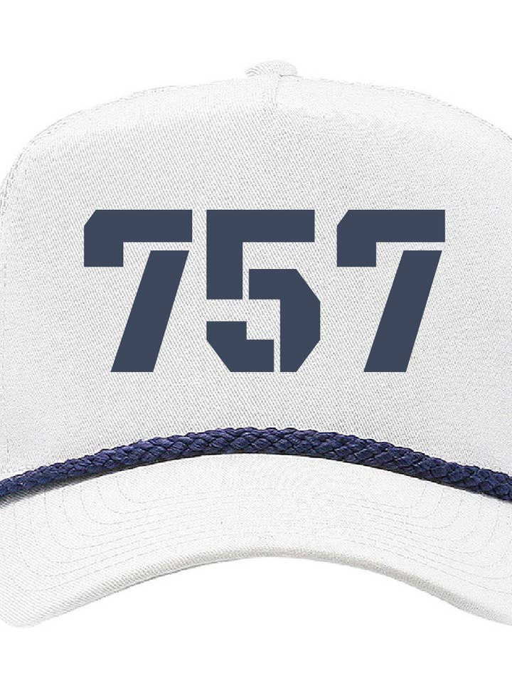 Weekender Rope Cap / White / 757 for wholesale by Salt & Sand