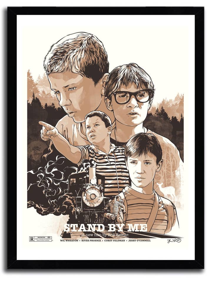 Stand by me Poster von JOSHUA BUDICH für den Großhandel von K.Olin Tribu